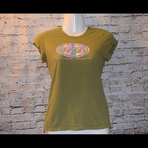 Olive green lulu T-shirt
